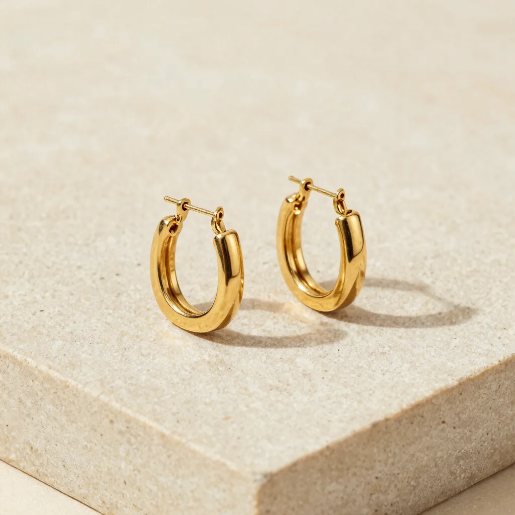 Arc Gold Hoops