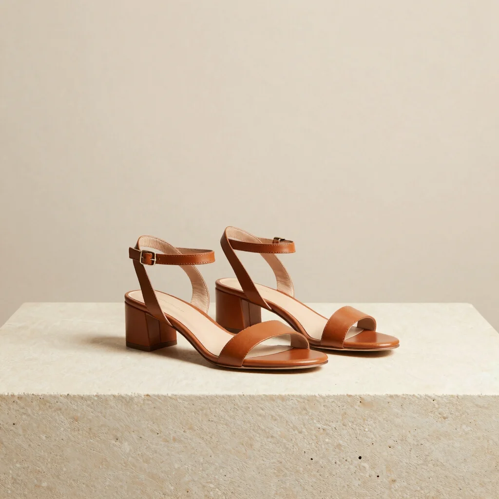 Line Heel Sandal